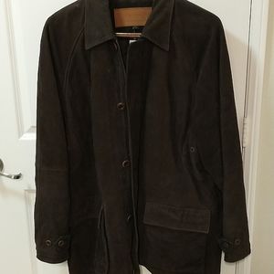 *NEW* Timberland men's suede long jacket